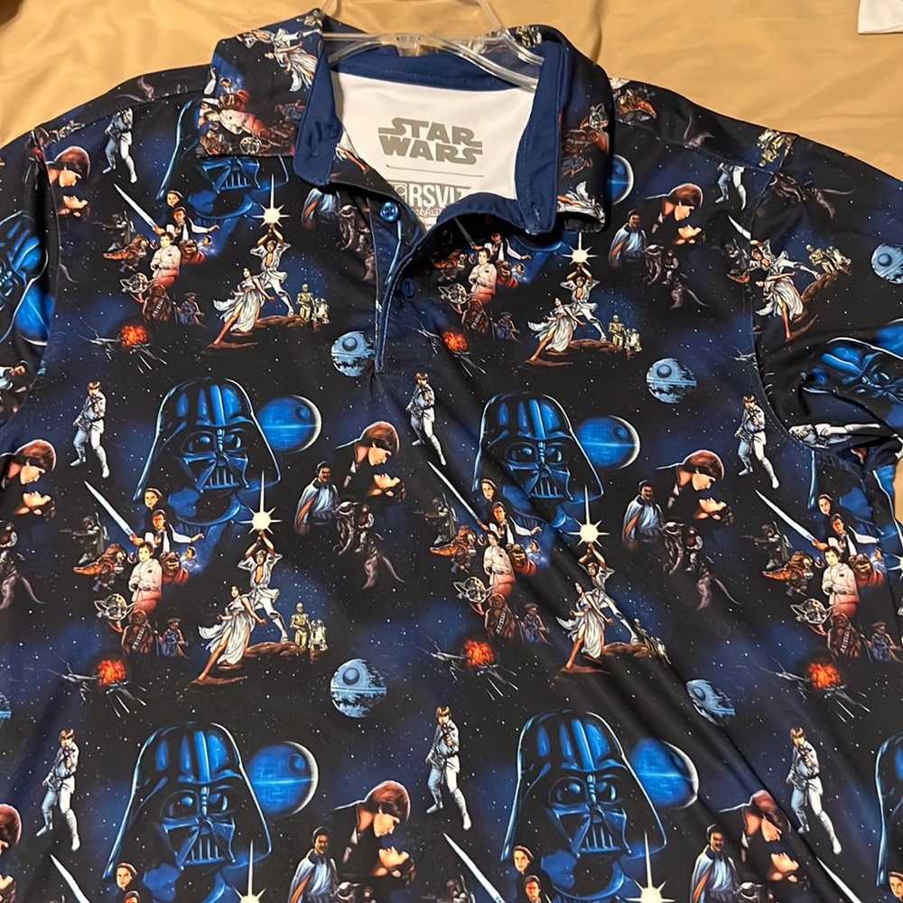 Star Wars golf polo